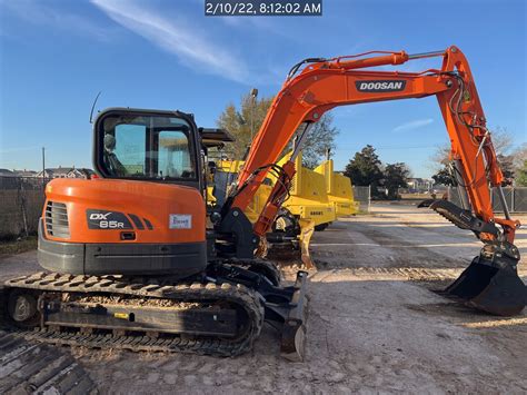 used doosan dx85r for sale